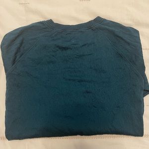 Teal Lululemon long sleeve athletic top